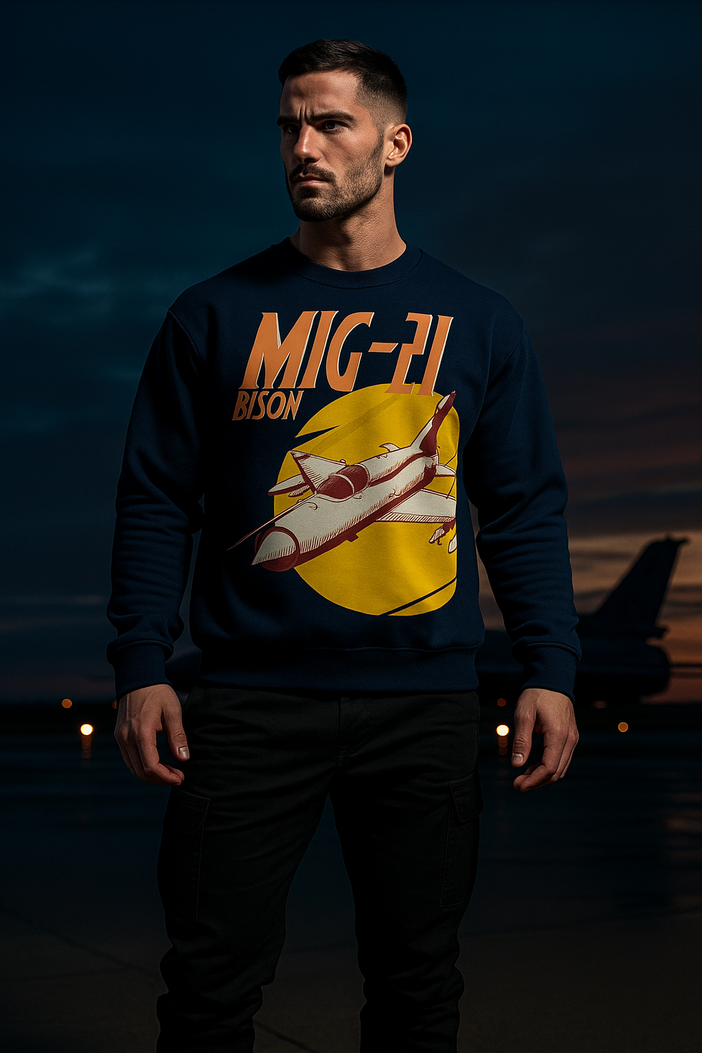 MiG-21 Bison Sweatshirt | Supersonic Legacy
