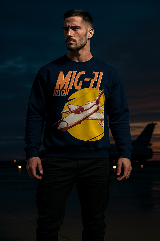 MiG-21 Bison Sweatshirt | Supersonic Legacy