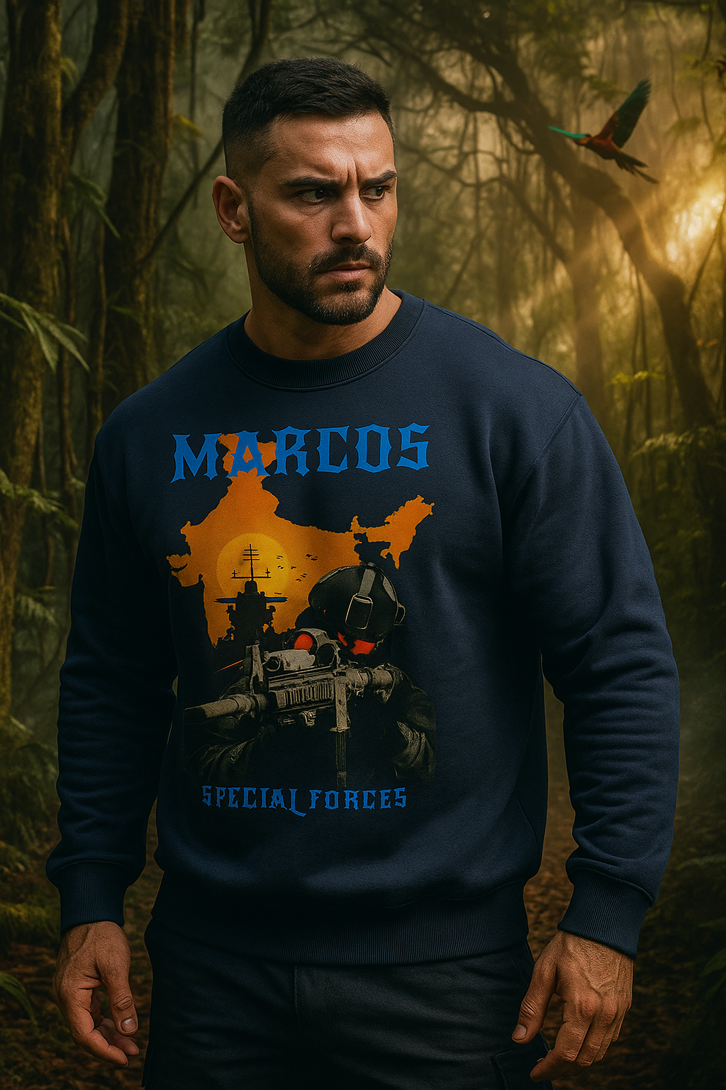 MARCOS Special Forces Tactical Sweatshirt
