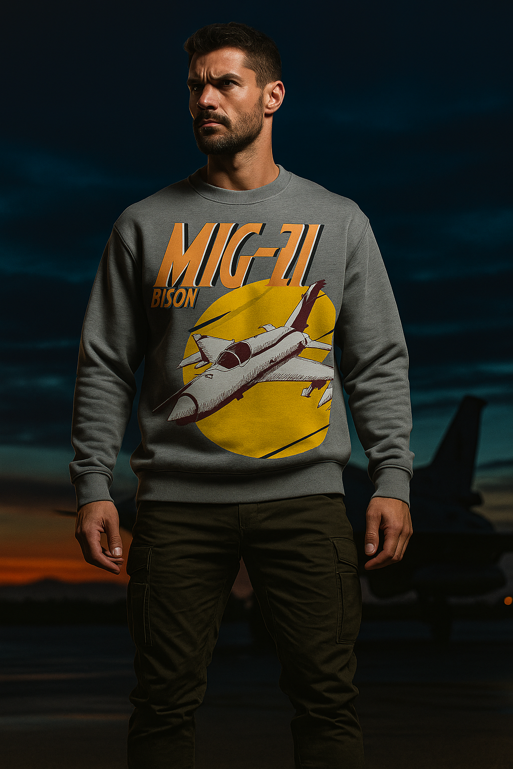 MiG-21 Bison Sweatshirt | Supersonic Legacy