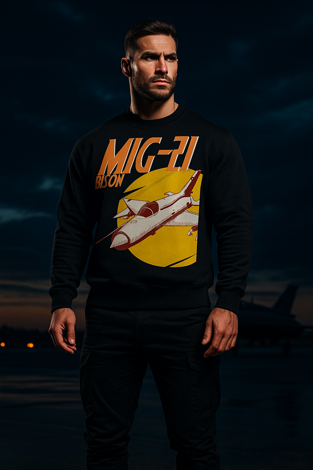MiG-21 Bison Sweatshirt | Supersonic Legacy