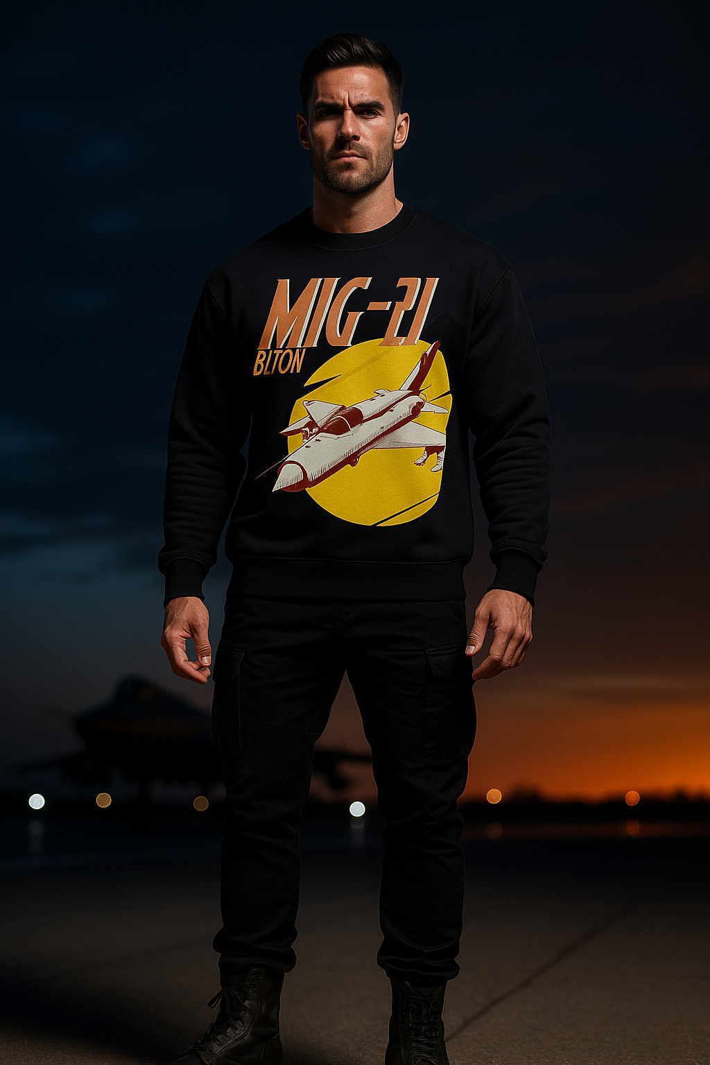 MiG-21 Bison Sweatshirt | Supersonic Legacy