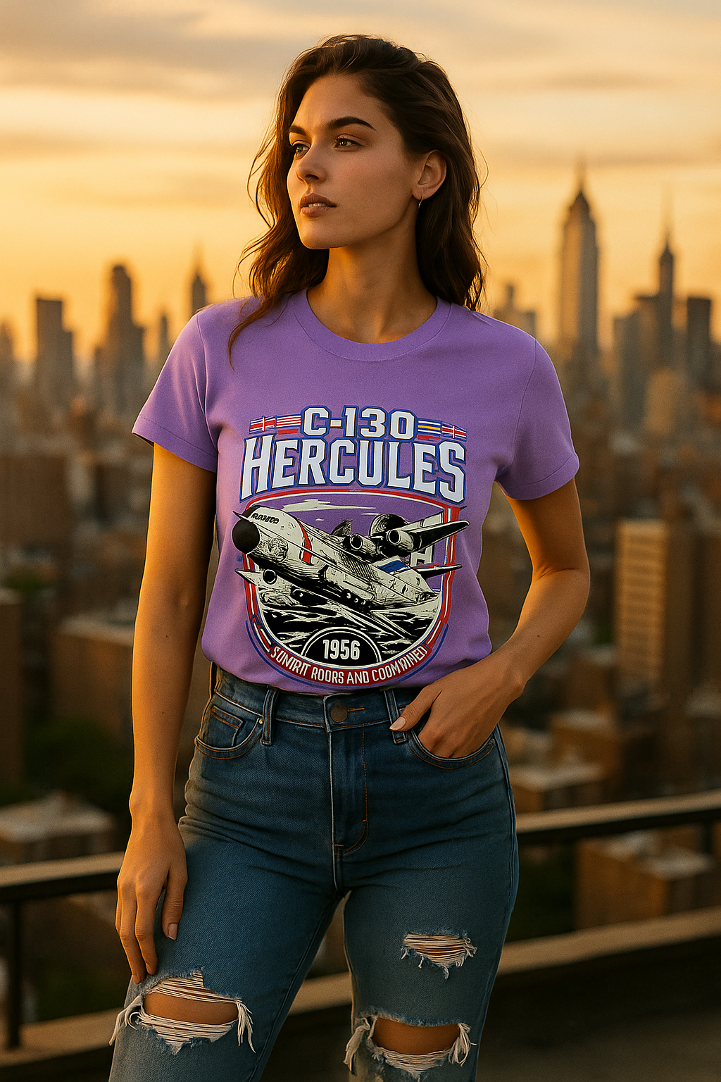 Sky Titan – C-130 Hercules Graphic Tee