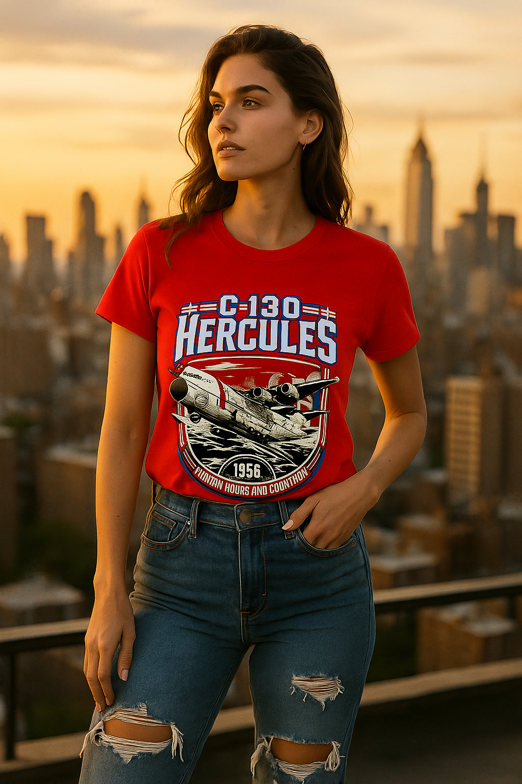 Sky Titan – C-130 Hercules Graphic Tee