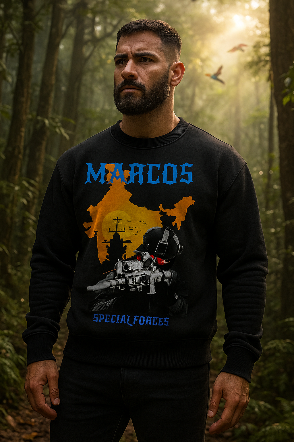 MARCOS Special Forces Tactical Sweatshirt