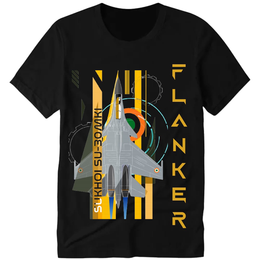 Sukhoi Su-30MKI "Flanker" Graphic T-Shirt