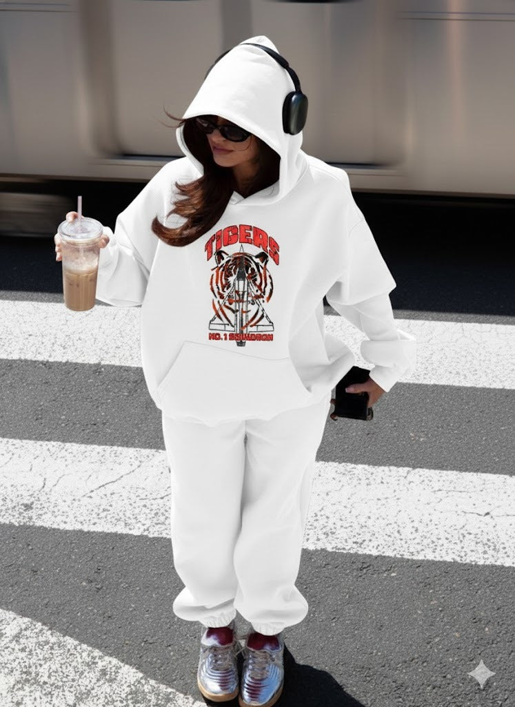 Tigers Plain Winter Hoodie