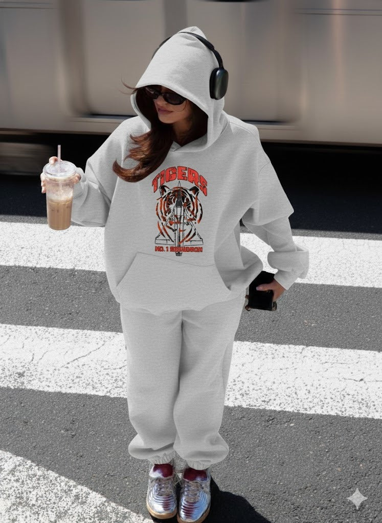 Tigers Plain Winter Hoodie