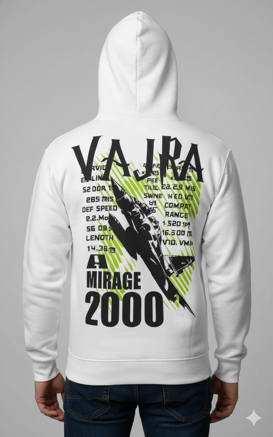 VAJRA - Dassault Mirage 2000 of IAF themed hoodie